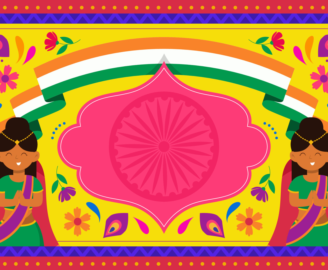 India Independence Day Background