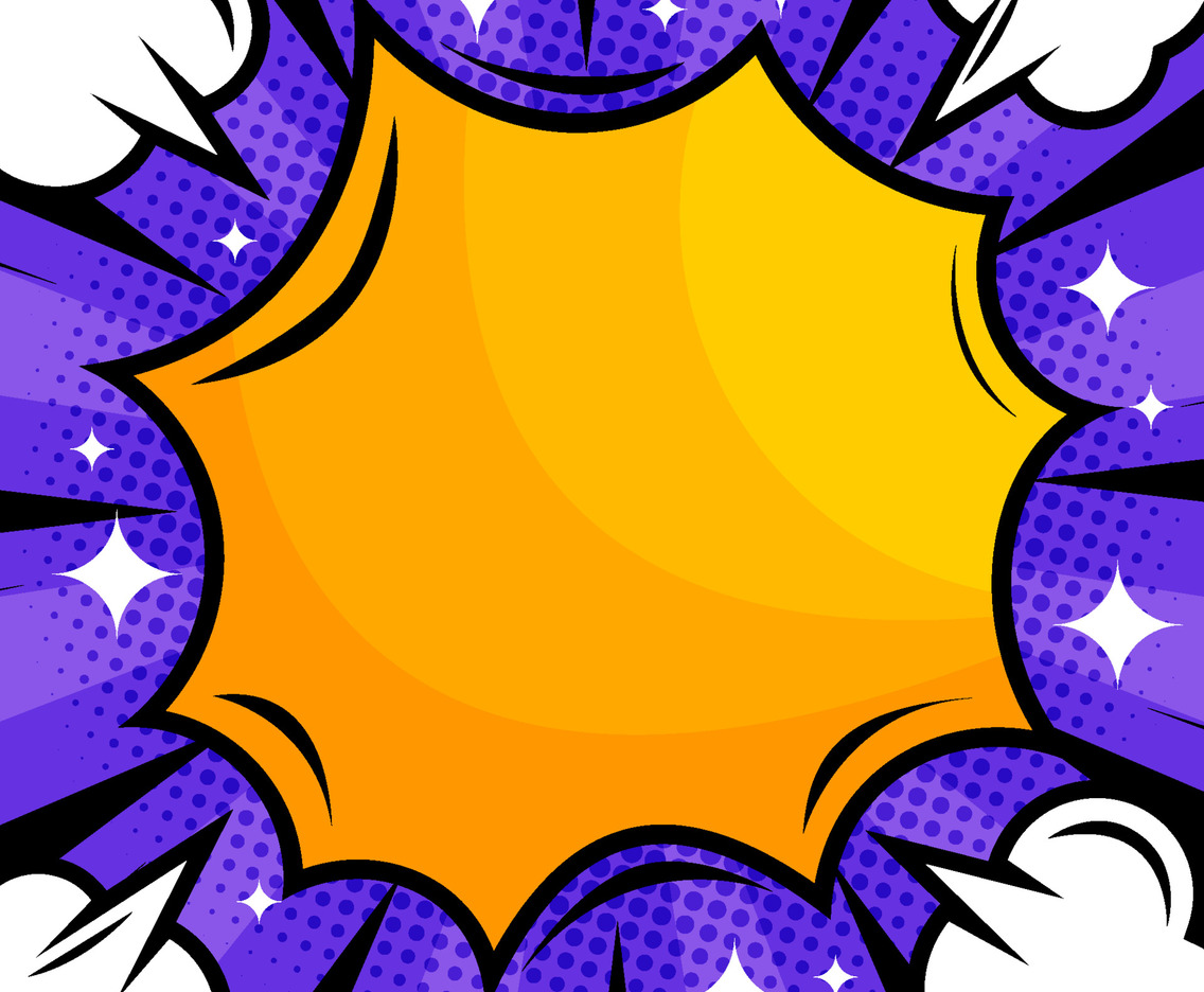 Abstract Colorful Pop Art Background