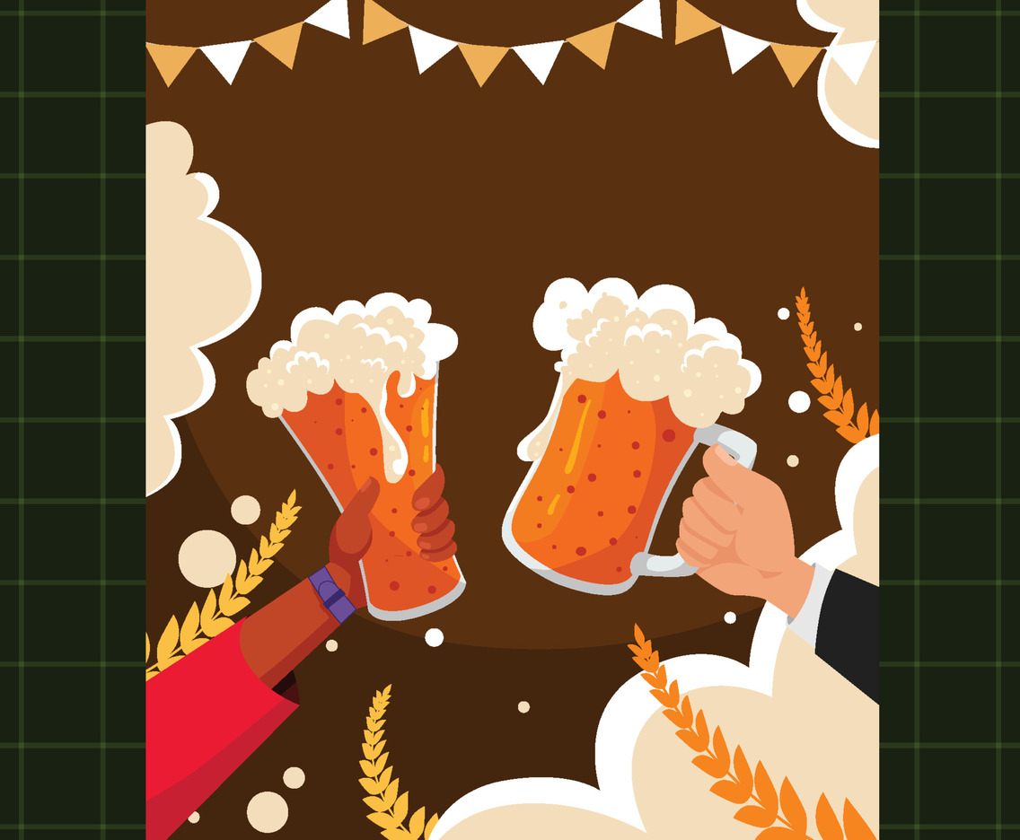 World Beer Day Background
