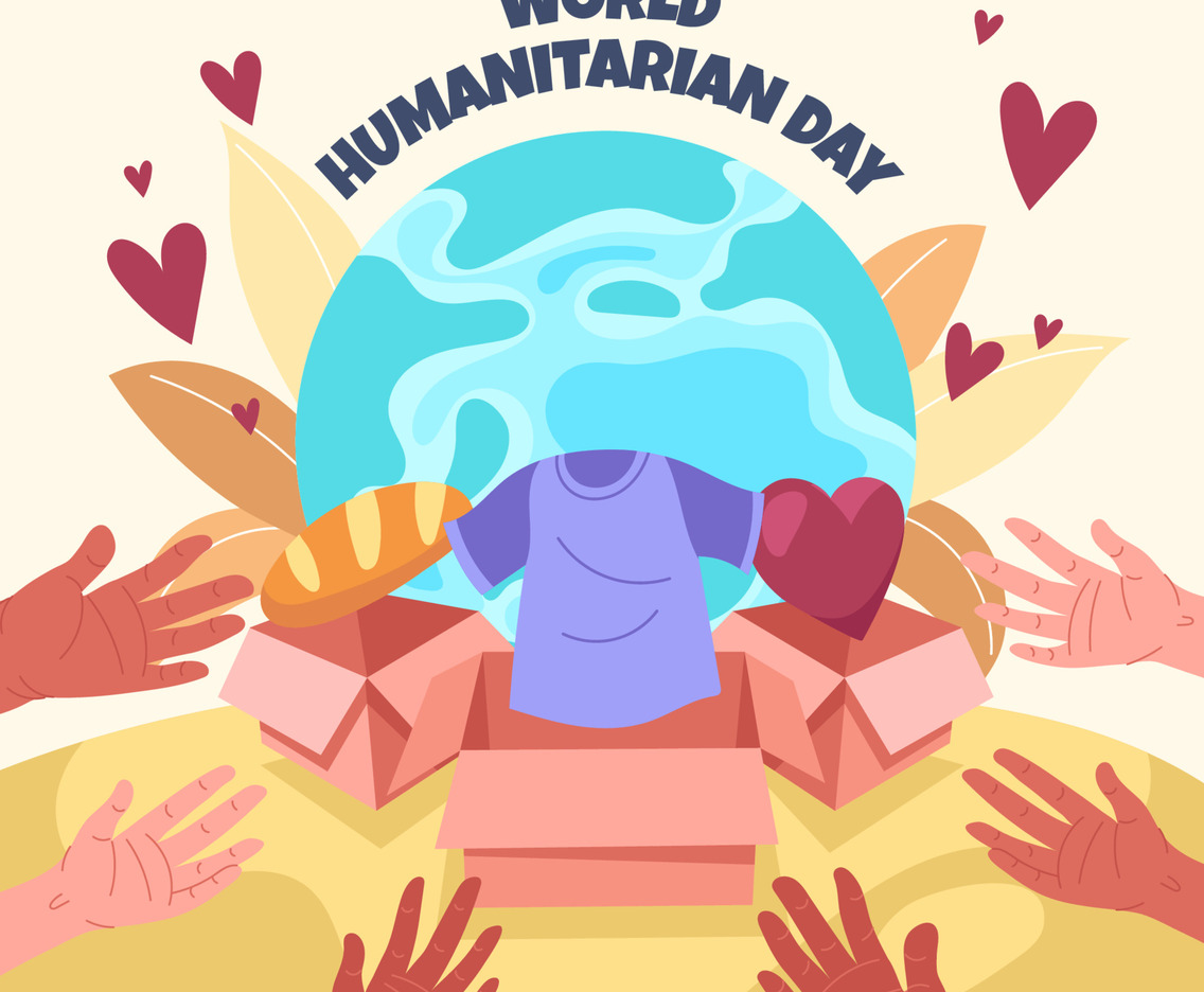 World Humanitarian Day Concept