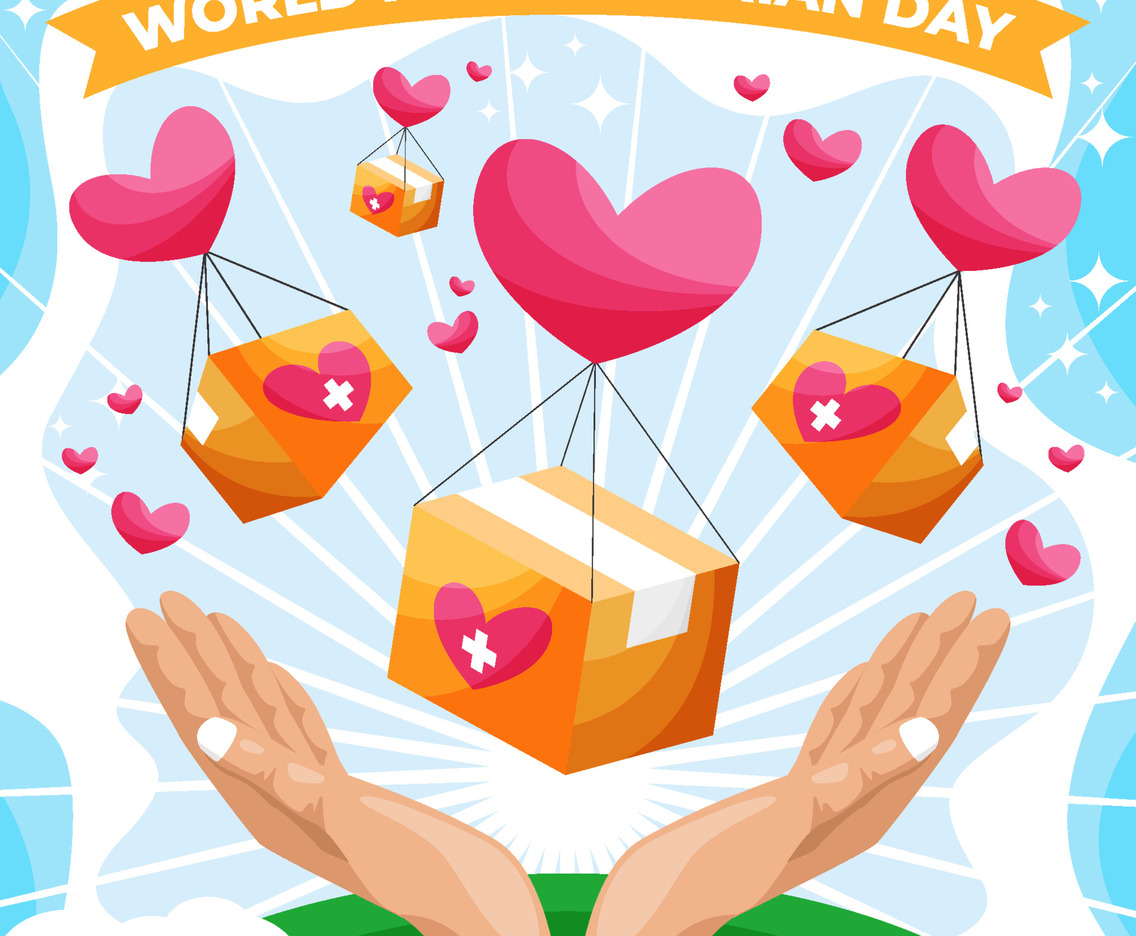 World Humanitarian Day Poster Concept