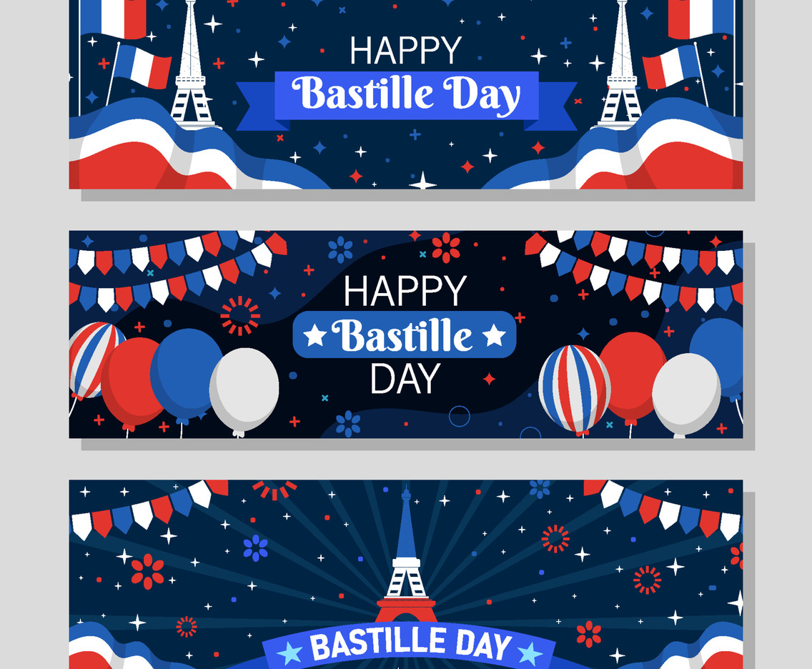 Bastille Day Festival Banner