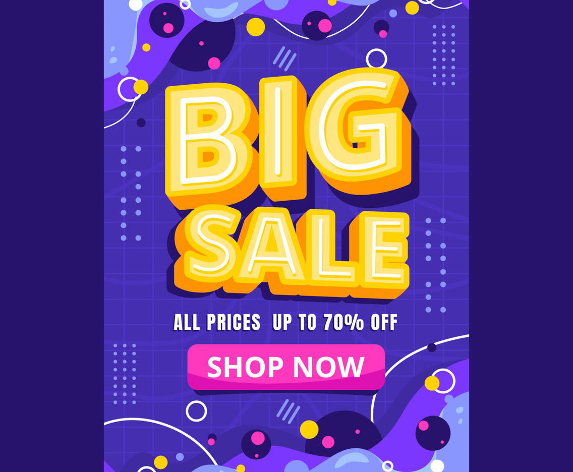 Clearance Sale Poster Template