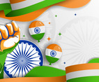 India Day Festivity Background