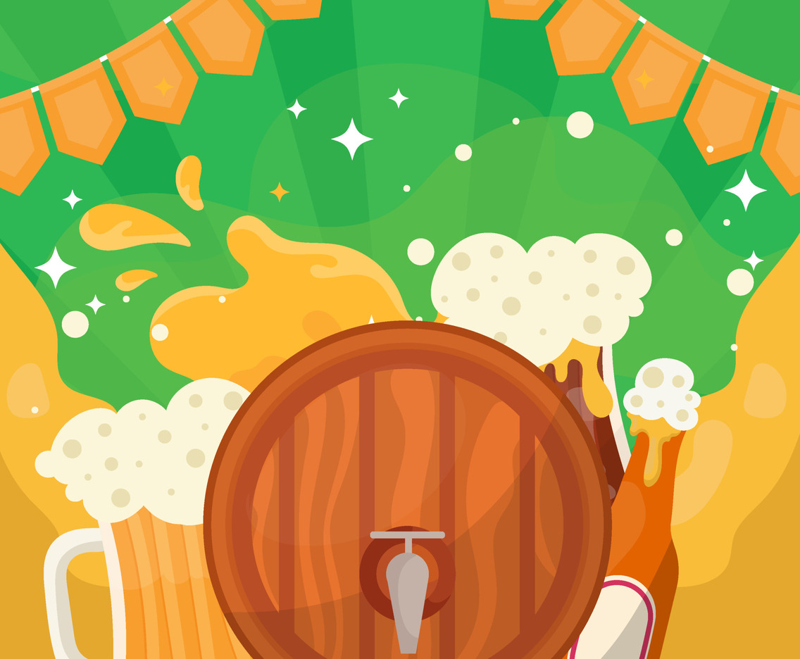 Beer Day Background