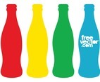Colorful Beverage Contour Bottles