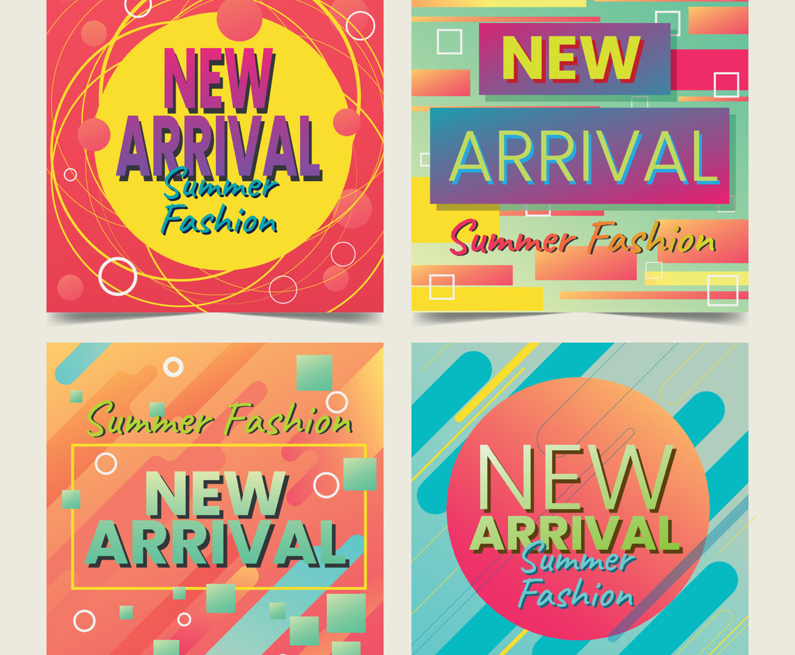 Summer Fashion New Arrival Social Media