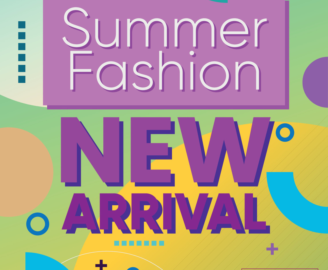 Summer Fashion New Arrival Poster