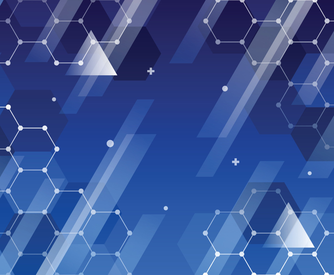 Geometric Background with Technology Concept