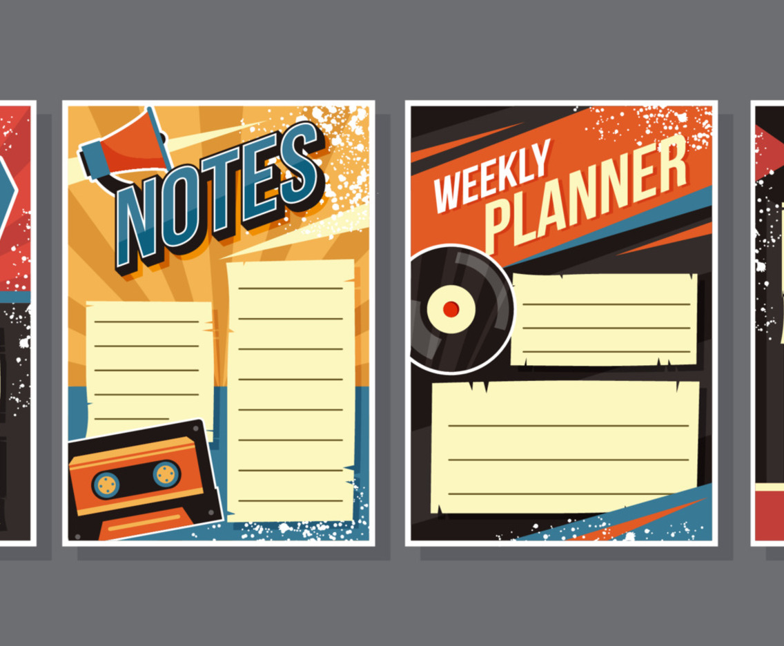 Vintage Journal Template