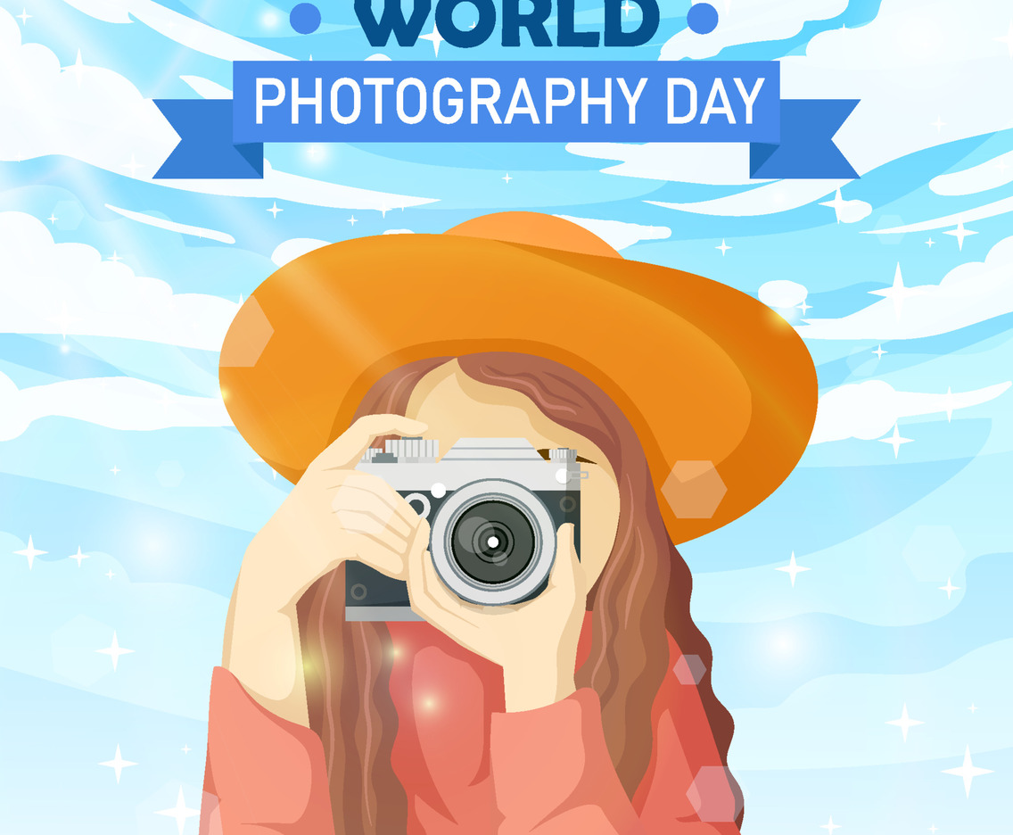 World Photography Day Concept