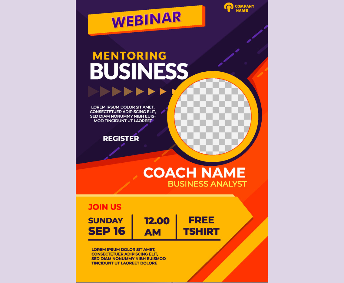 Online Workshop Business Poster