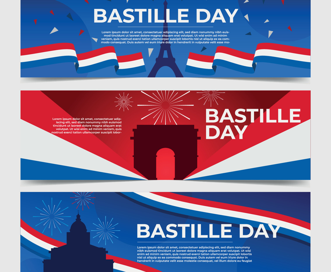 Bastille Day Banner