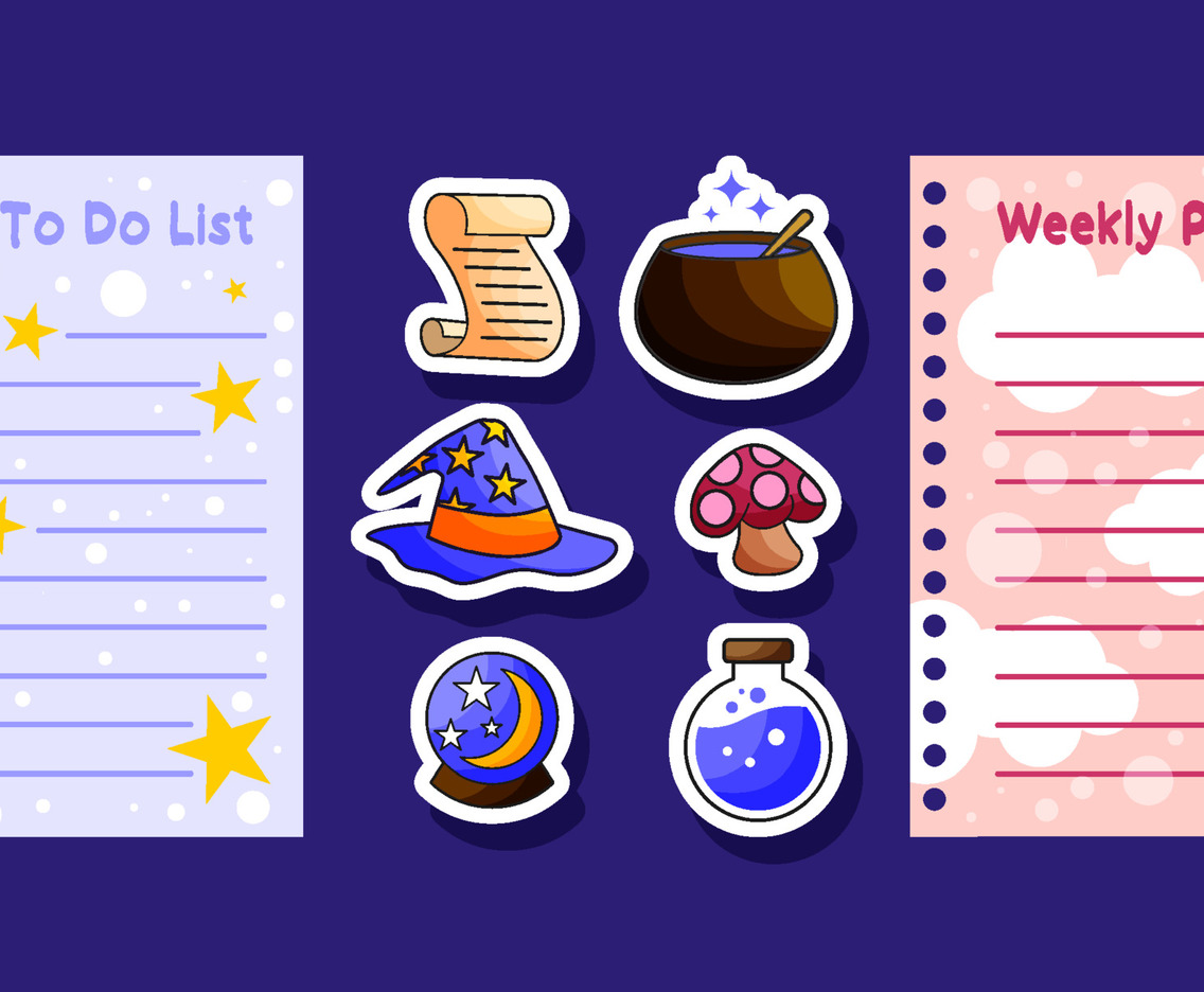Journal Template with Fantasy Theme