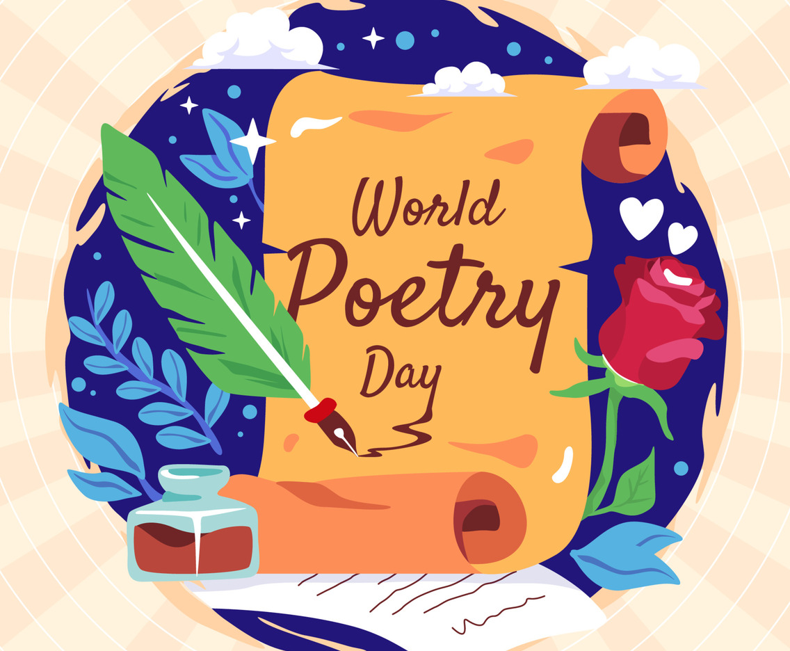 World Poetry Day Concept