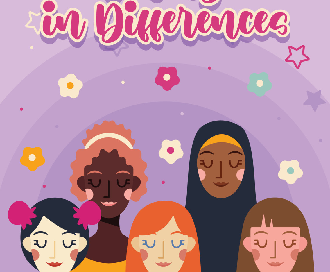 Beauty in Multiracial Woman Poster