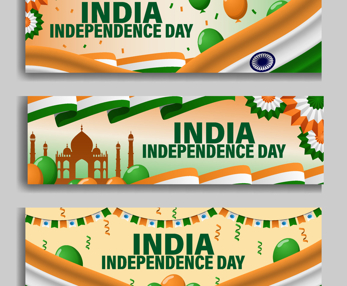 India Independence Day Banner