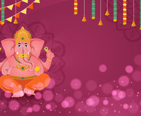 Ganesh Chaturthi Background