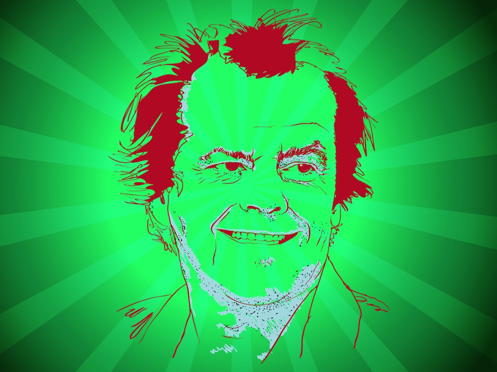 Jack Nicholson Vector