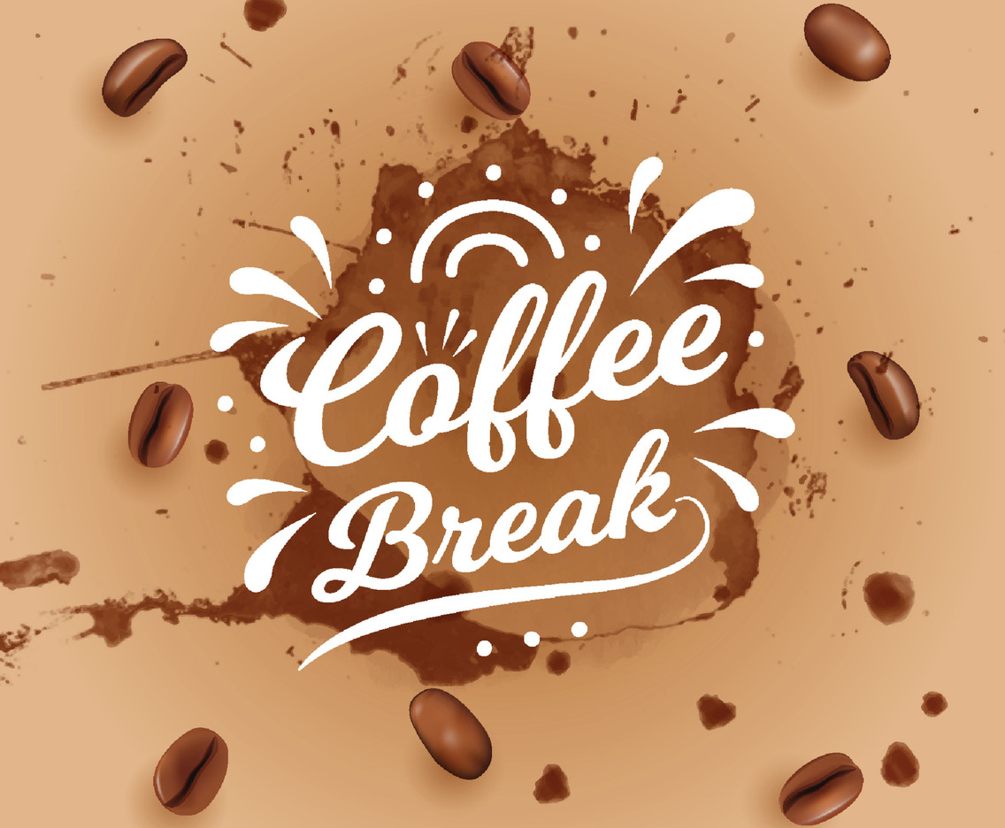 Coffee Break Typography on The Coffee Stains