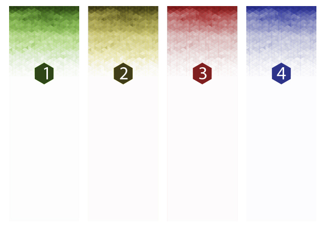 Polygonal Banner Vector Pack