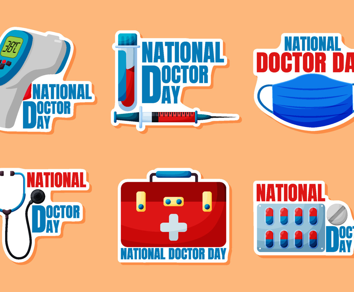National Doctor Day Sticker Pack