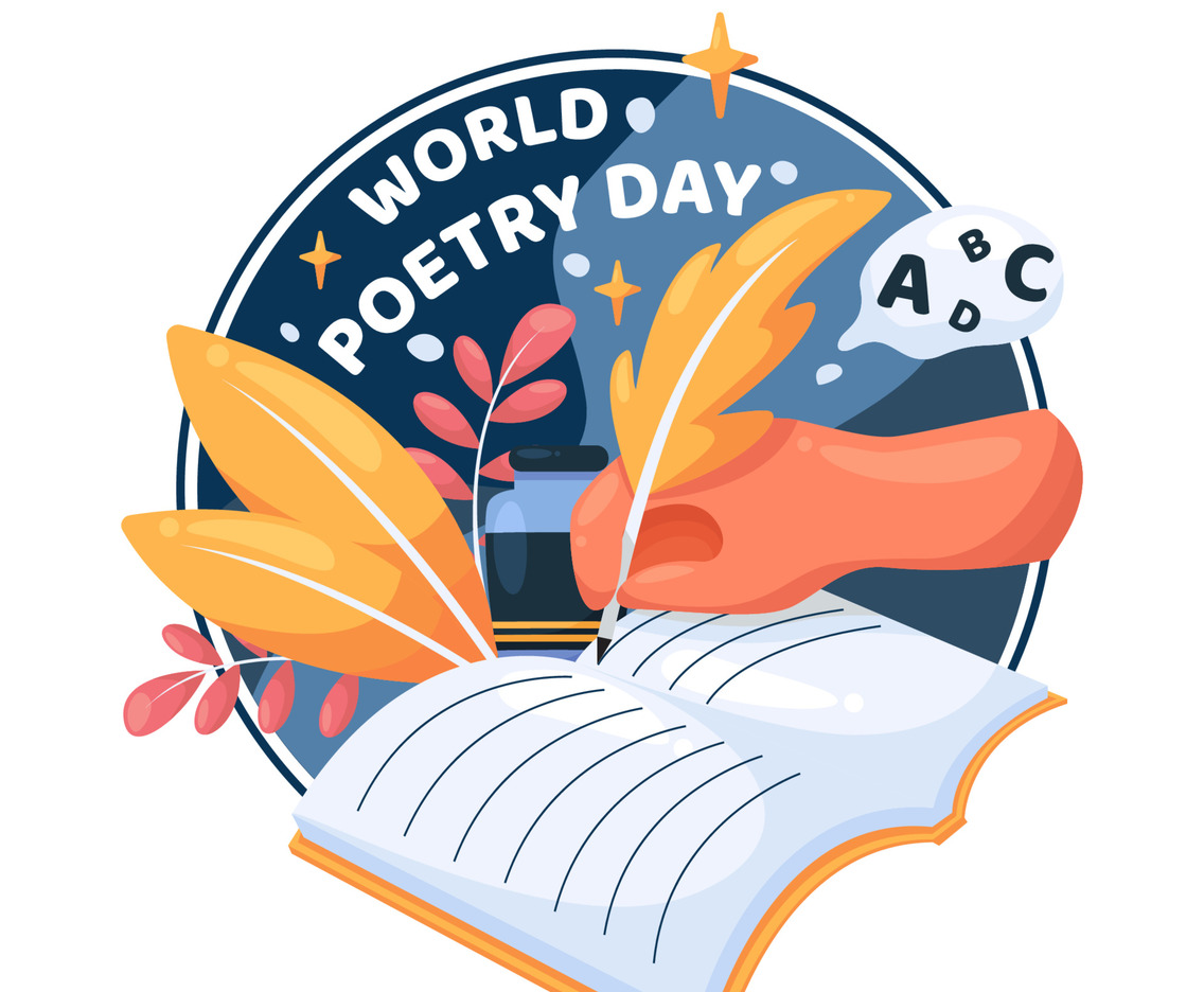 World Poetry Day Concept