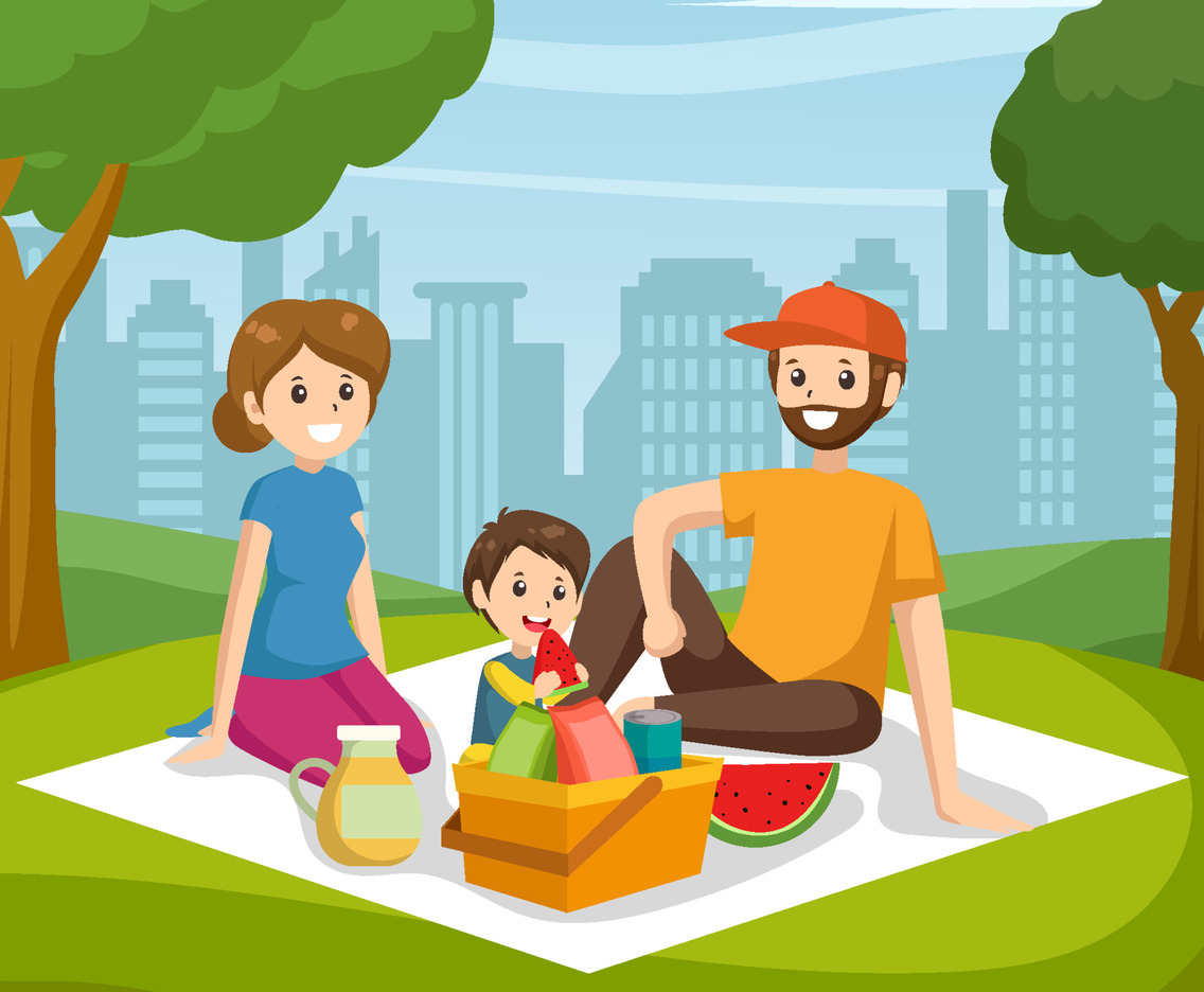Vacation Picnic Concept