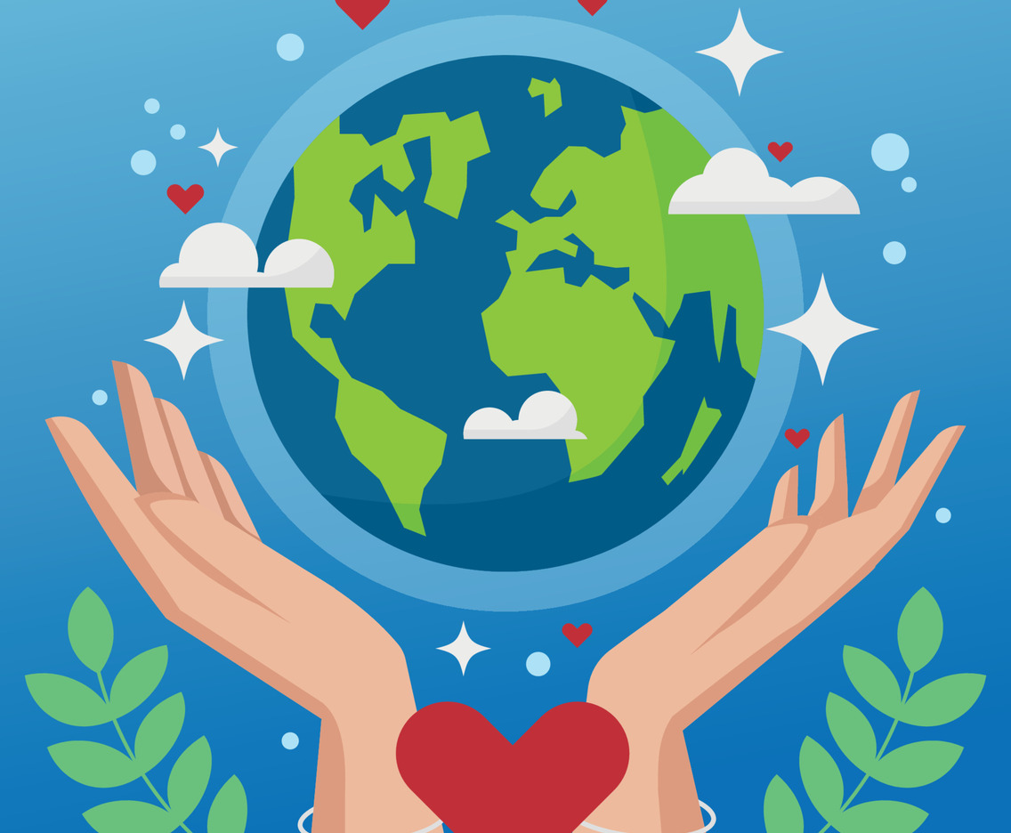 Humanitarian Day Background