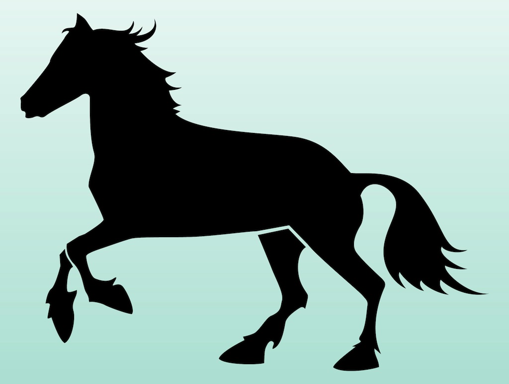 Download Horse Silhouette Vector Art & Graphics | freevector.com