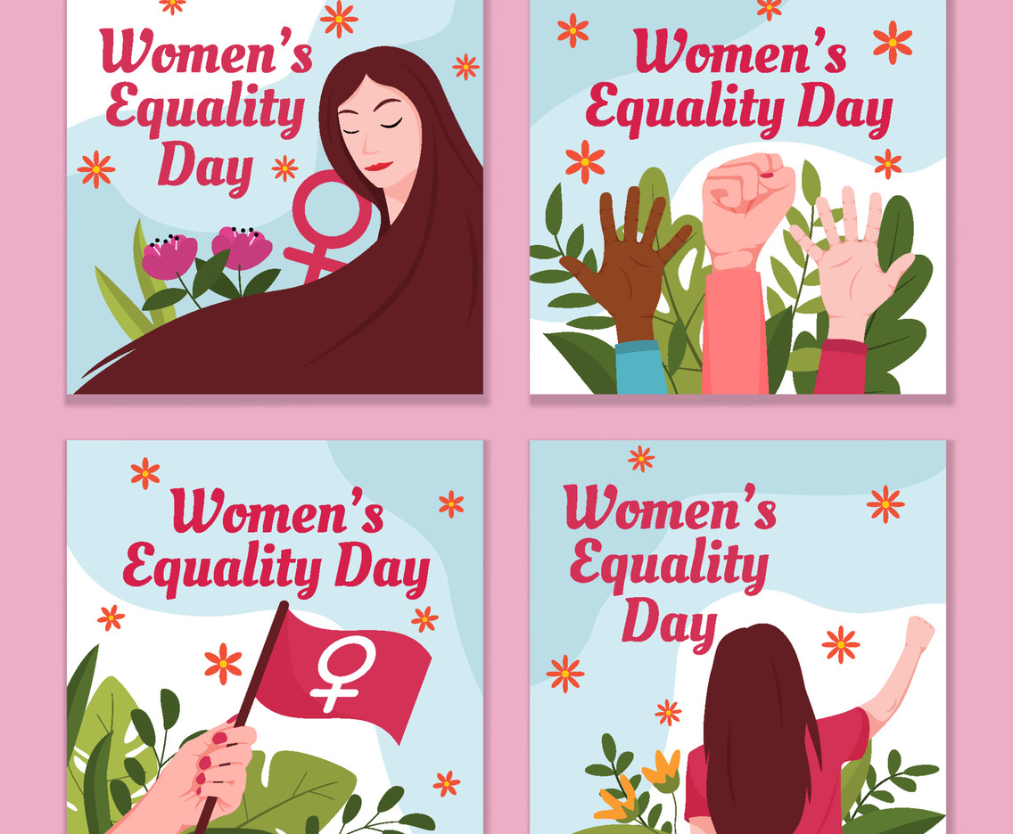 Women's Equality Day Social Media Post Template