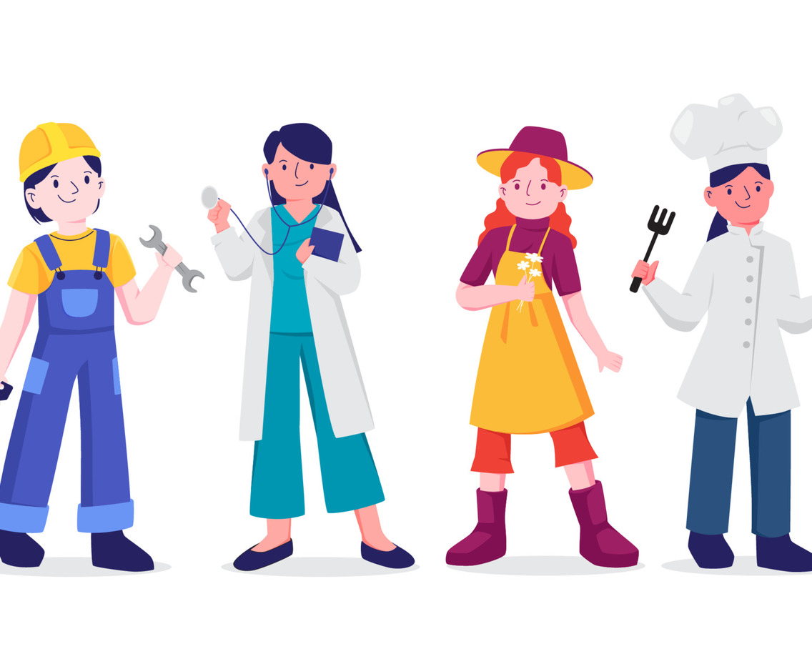 Women Fashion with Diverse Profession