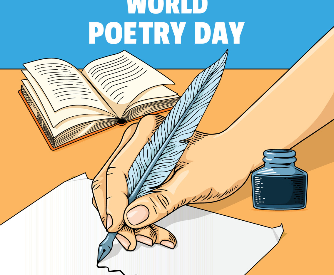 World Poetry Day Concept