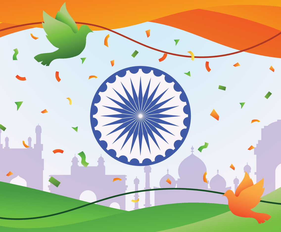 India Independence Day Background