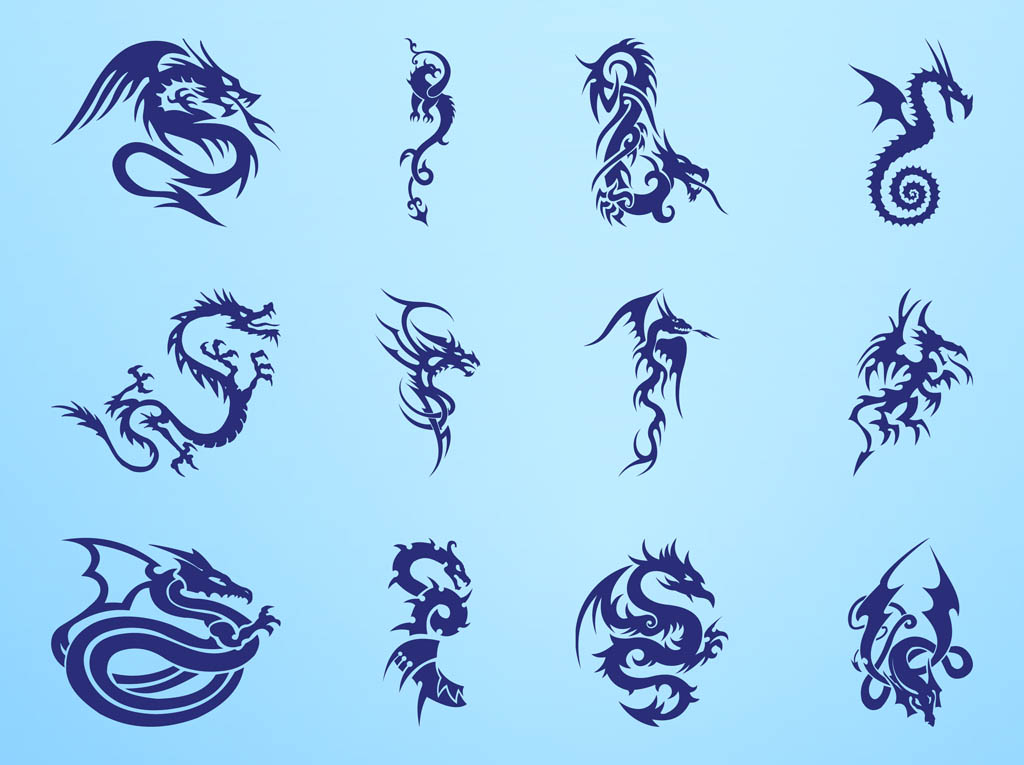 Dragon Tattoos Graphics