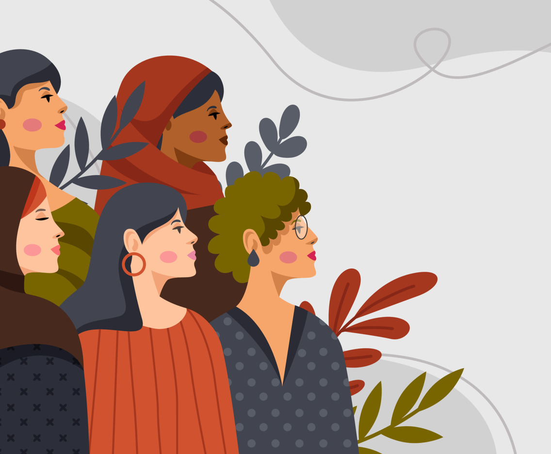 Multiracial Women Background