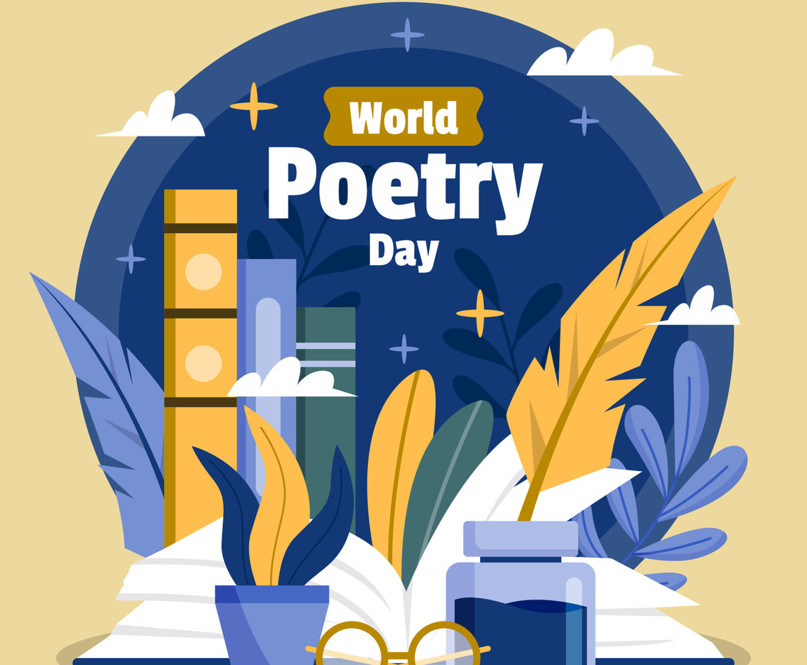 World Poetry Day Concept