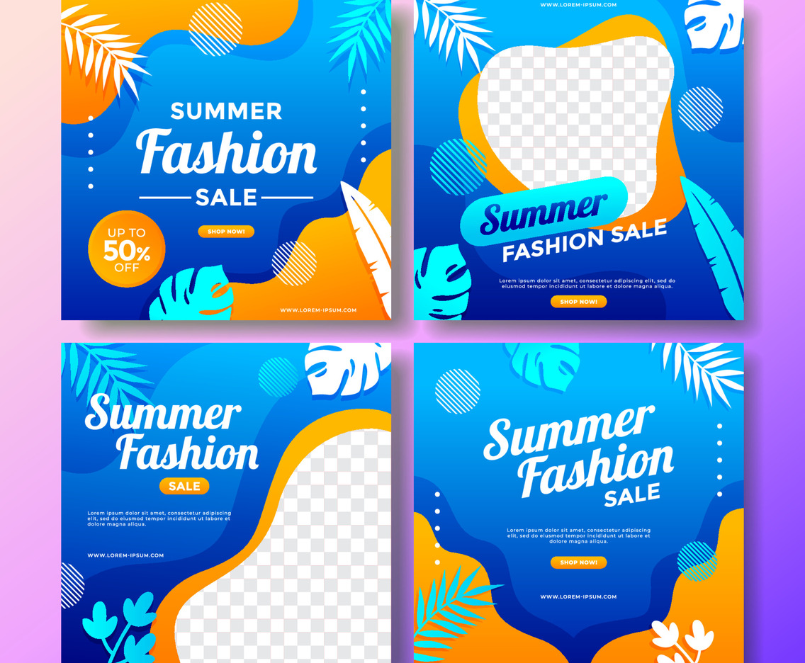 Summer Fashion Sale Social Media
