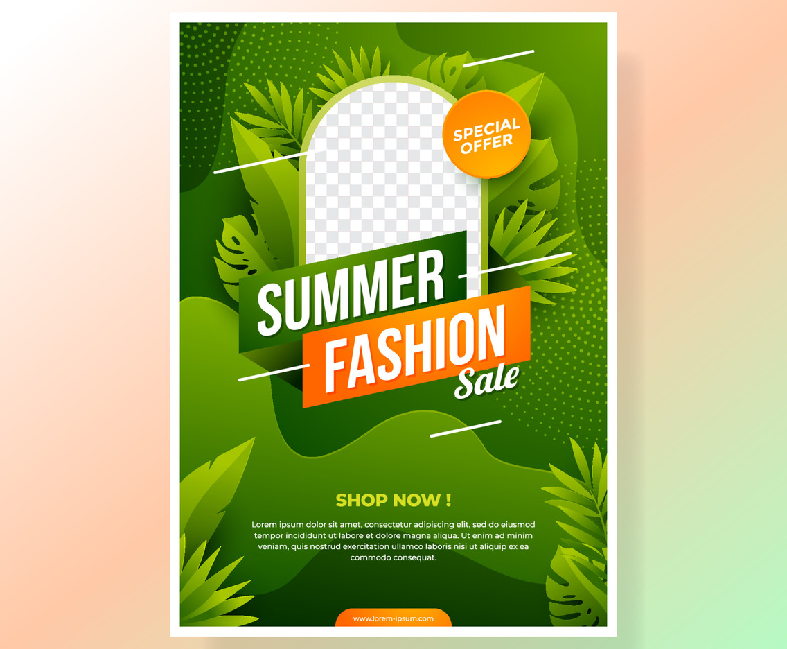 Summer Fashion Sale Poster