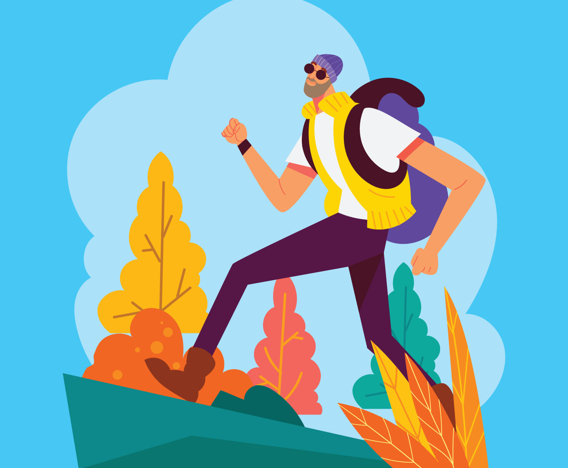 Happy Fall Season Hiking