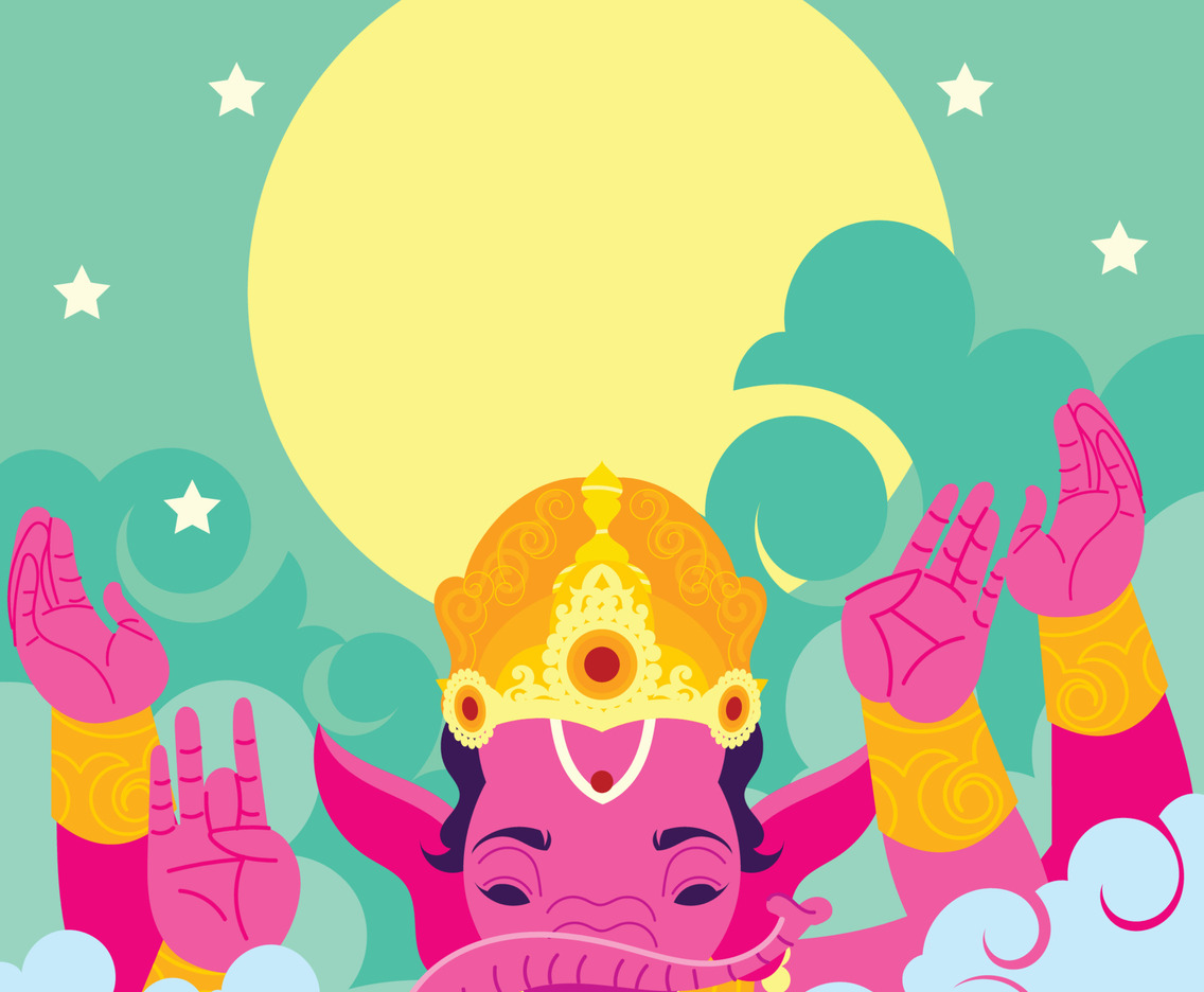 Ganesh Charturthi Poster Concept