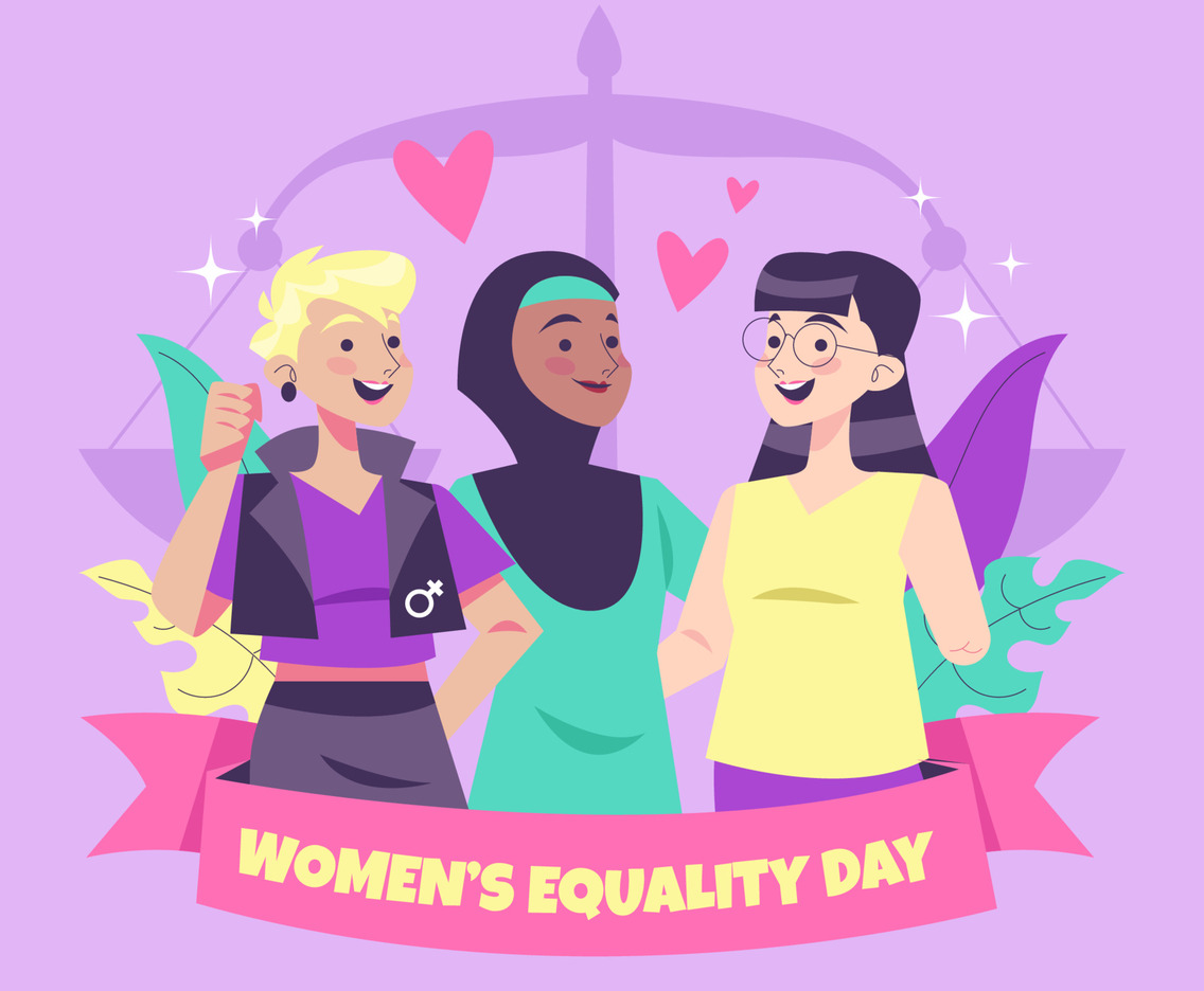Woman Equality Day Concept
