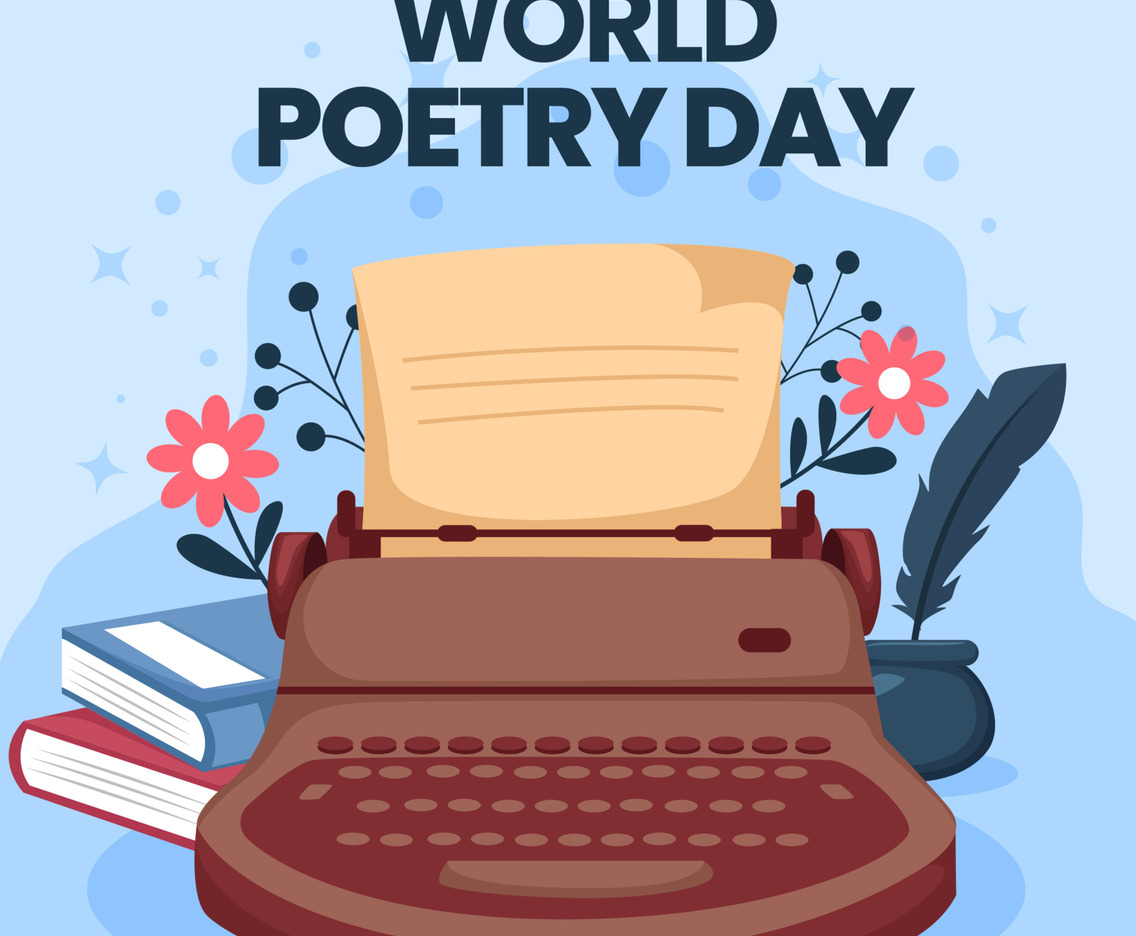 World Poetry Day Concept