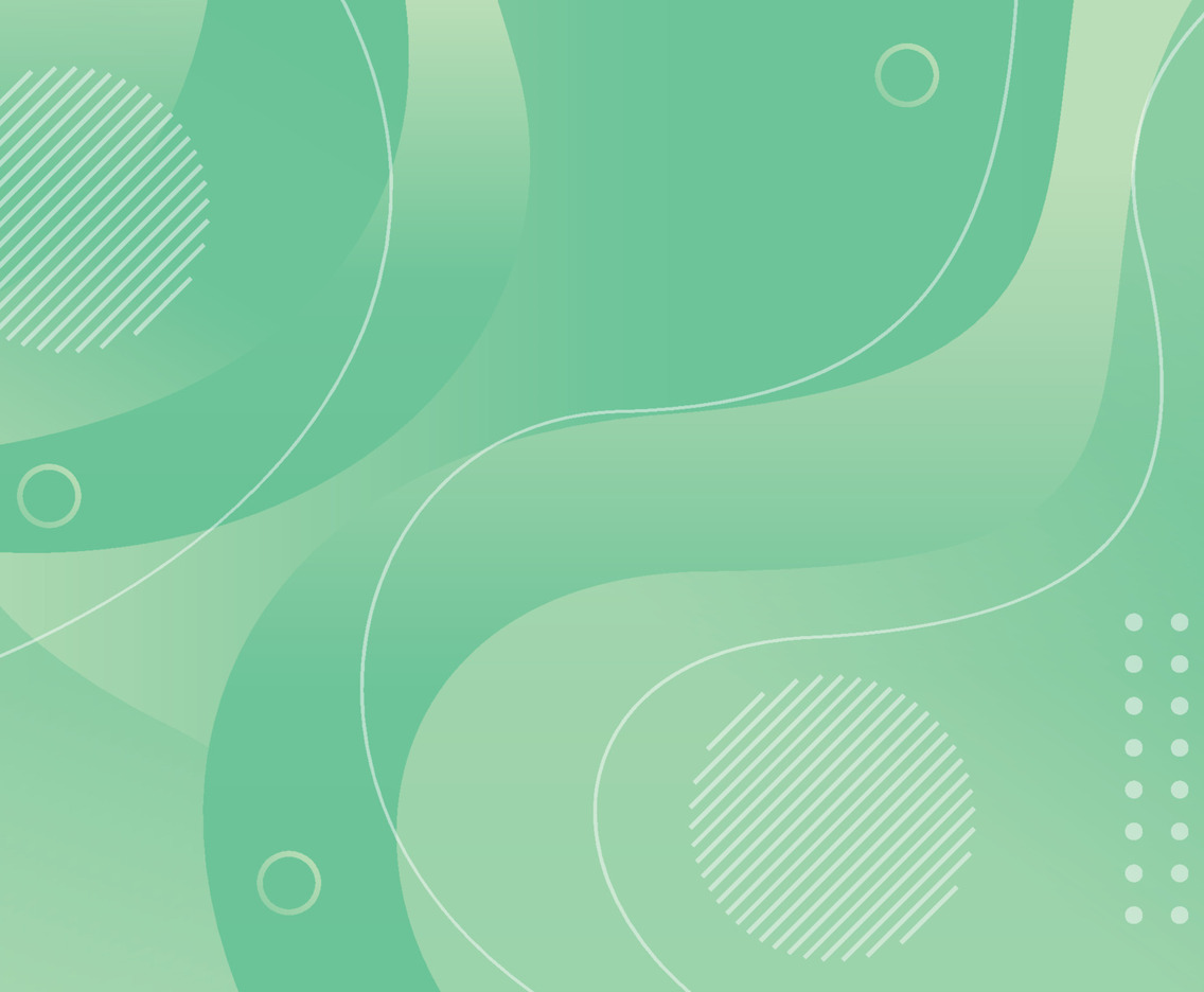 Mint Green Liquid Abstract Shape Background