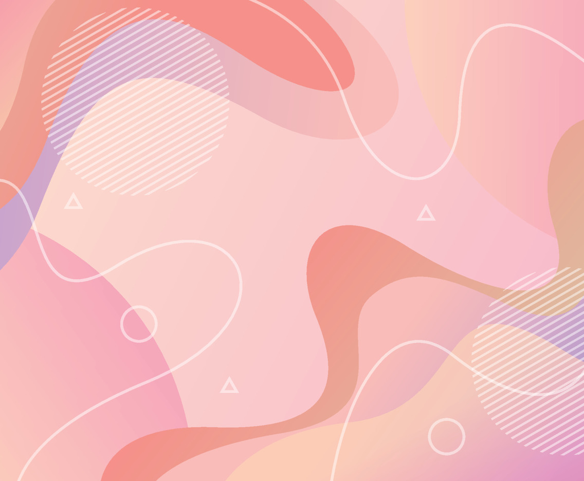 Pastel Gradient Color Geometruc Fluid Background
