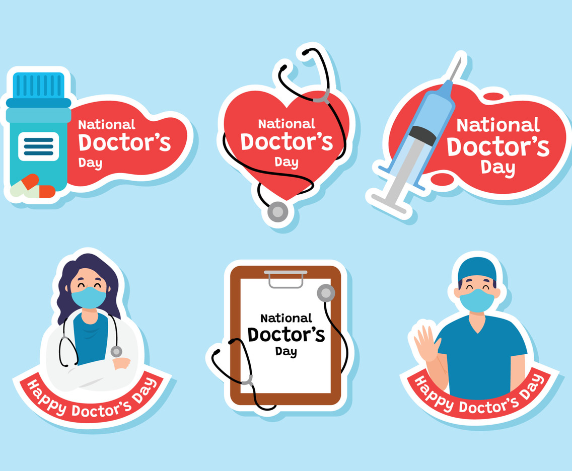 National Doctor's Day Stickers