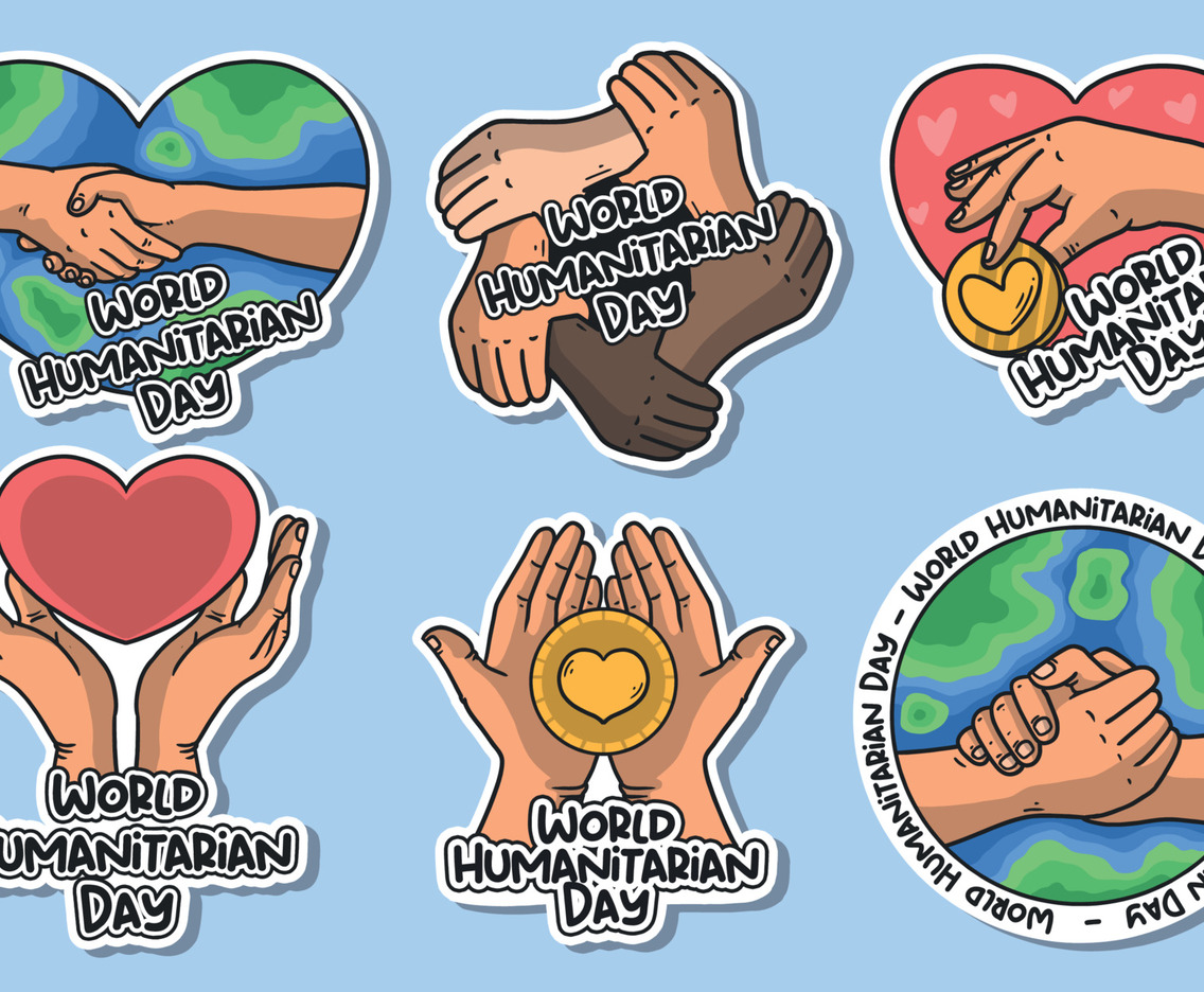 World Humanitarian Day Concept