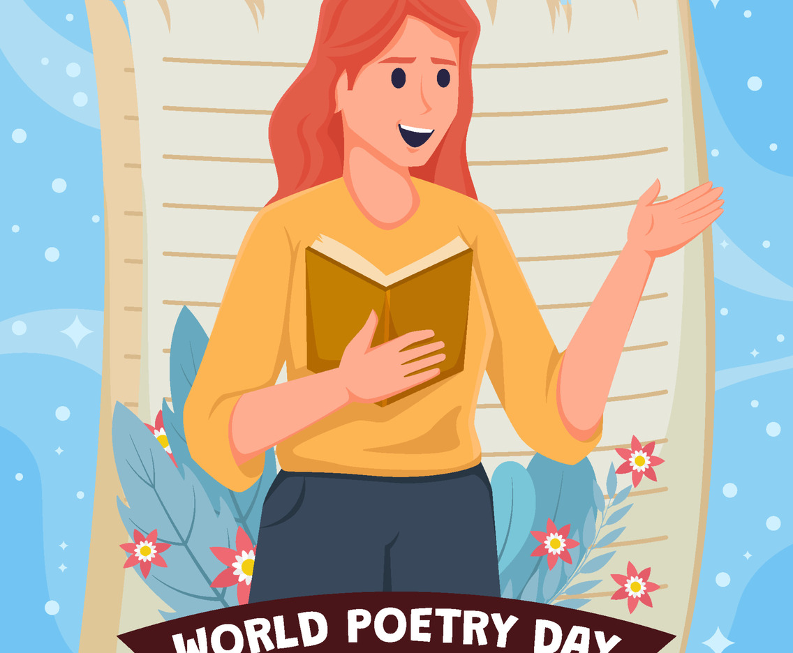 Poetry Day Concept