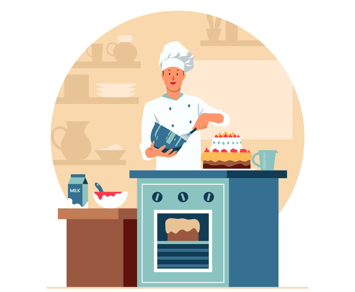 Male Patissier Concept