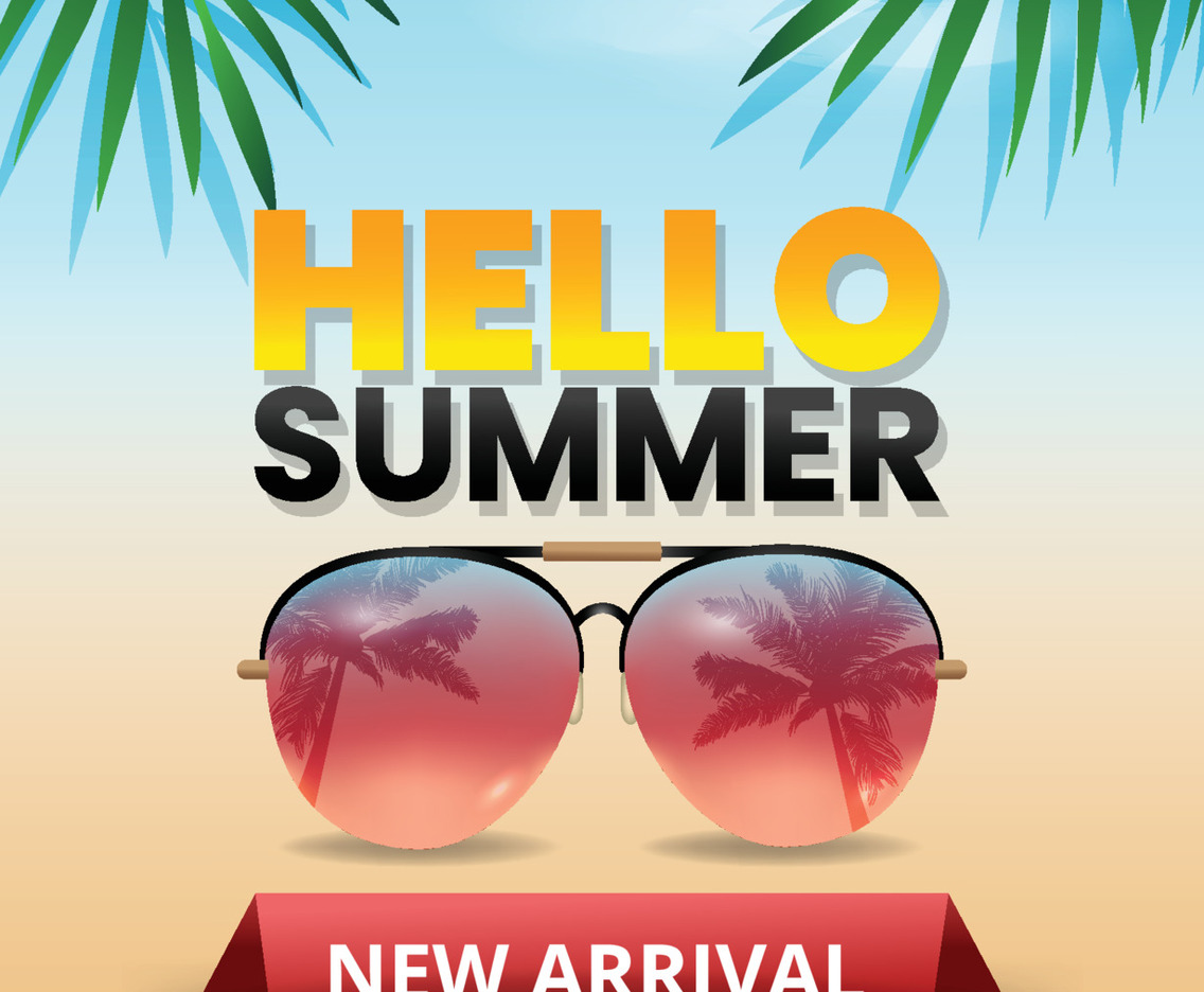 New Arrival Summer Fashion Poster Advertisement Template